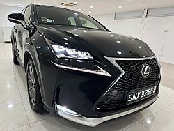 Lexus NX200T F Sports 2016 Black Revcam PushStart